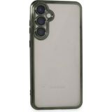 Nemere Mey Ithalat® Samsung Galaxy S23 Fe Kılıf Lensli Silikon - Yeşil - 1 - Renkli