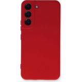 Nemere Mey Ithalat® Samsung Galaxy S23 Plus Kılıf Nano Içi Kadife Silikon - Kırmızı - 1 - Renkli