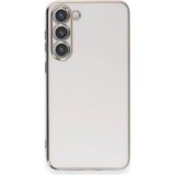 Nemere Mey Ithalat® Samsung Galaxy S23 Plus Kılıf Volet Silikon - Beyaz - 1 - Renkli