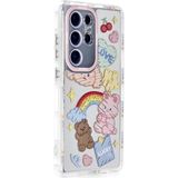 Nemere Mey Ithalat® Samsung Galaxy S23 Ultra Kılıf Reflexion Desenli Kapak - Desen 4 - 1 - Renkli