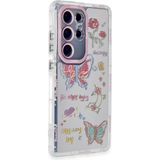 Nemere Mey Ithalat® Samsung Galaxy S23 Ultra Kılıf Reflexion Desenli Kapak - Desen 8 - 1 - Renkli