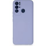 Nemere Mey Ithalat® Tecno Pova Neo Kılıf Nano Içi Kadife Silikon - Lila - 1 - Renkli