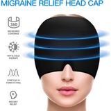 Nemere Migren Soğuk-Sıcak Kompres Maske | Baş Ağrısı ve Stres Gidermeye Yardımcı Jel Maske - 1