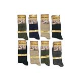 Nemere Miss Bella Lamswool Kışlık Erkek Çorap 8 Adet - Standart - Çok Renkli