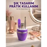 Nemere Mor Manikür Pedikür Seti Taşınabilir Kişisel Bakım Kiti
