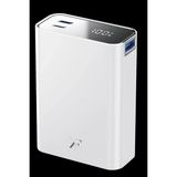 Nemere Newface PW501 20.000 Mah Dijital Göstergeli 2 Adet 45W Type-C ve 22.5W USB Çıkışlı Şarj Pd Hızlı Şarj Powerbank - Beyaz - Çok Renkli