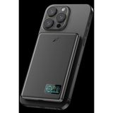 Nemere Newface PW595 5.000 Mah Dijital Göstergeli 20W Type-C ve 15W Kablosuz Şarj Pd Hızlı Şarj Magsafe Powerbank - Siyah - Çok Renkli