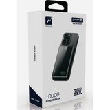 Nemere Newface PW598 10.000 Mah Dijital Göstergeli 20W Type-C ve 15W Kablosuz Şarj Pd Hızlı Şarj Magsafe Powerbank - Siyah - Çok Renkli