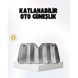Nemere Otomobil Güneşliği – Katlanabilir Tasarım ve Süngerli Isı Yalıtımı - Çok Renkli