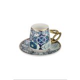 Nemere Paçi Etnik 6'lı Porselen Kahve Fincanı ROYALEKS-P-POR-101736