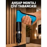 Nemere Profesyonel Ahşap Döşeme Çivi Tabancası Dayanıklı Manuel El Aleti - Renkli - standart
