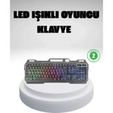 Nemere Rgb Işıklı Klavye Mouse Seti – Türkçe Q, Ayarlanabilir Dpı, Ergonomik ve Dayanıklı Tasarım