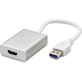 Nemere USB 3.0 To HDMI Dişi Görüntü Dönüştürücü 1080P 50/60 Hz - Beyaz HDX1287