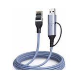 Nemere USB 3.0 Type-C 2 In 1 Gigabit Ethernet Adapter ZR1159