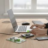 Nemere USB Ile Şarj Olabilen 2 Li 1450 Mah Lityum Kalın Şarjlı Kalem Pil - Renkli