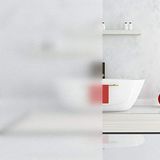 Nemere Uv Engelleyici Buzlu Cam Filmi 2 Metre x 45 Cm. - 1