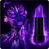 Nemere Uv Neon Mor Ruj – Karanlıkta Parlayan Makyaj Boyası