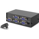 Nemere VGA Splitter 1 In 4 Out 200 Mhz - Siyah HDX1278
