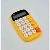 Nemere ZR734 JN-660 Junno Sarı Hesap Makinesi Ergonomik Tuş Takımı ve Büyük Ekran ile