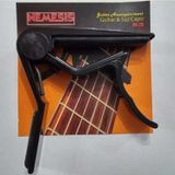 Nemesis Art Profesyonel Siyah Renk Saz Ve Gitar Kelepçesi-Siyah Kapo