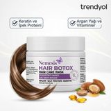 Nemesis Keratin Saç Botox 300ml – Saç Bakım Maskesi İpek Proteini, Keratin, Argan ile Derinlemesine Bakım