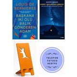 Nemesis Kitap Başkana Iki Ölü Balık Gönderen Adam - Louis De Bernieres + Kuzey Işıklarının Şarkısı + Telefon Tutucu