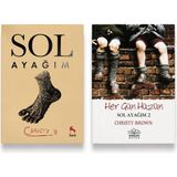 Nemesis Kitap Christy Brown 2 Kitap Seti | Sol Ayağım & Her Gün Hüzün (Sol Ayağım 2) | Dünya Klasikleri | Biyografi ve Yaşam Hikâyeleri