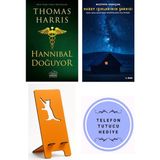 Nemesis Kitap Hannibal Doğuyor - Thomas Harris + Kuzey Işıklarının Şarkısı + Telefon Tutucu
