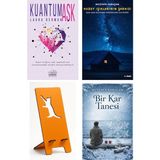 Nemesis Kitap Kuantum Aşk - Laura Berman + Kuzey Işıklarının Şarkısı + Telefon Tutucu + Bir Kar Tanesi