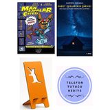 Nemesis Kitap Mankafalar Çetesi - Uzaya Yolculuk - Steve Barlow + Kuzey Işıklarının Şarkısı + Telefon Tutucu