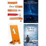 Nemesis Kitap Önce Ben Sonra Biz - Niyazi Harmanbaşı + Kuzey Işıklarının Şarkısı + Telefon Tutucu + Bir Kar Tanesi