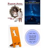 Nemesis Kitap Pamuk Ayna - Zafer Ercan + Kuzey Işıklarının Şarkısı + Telefon Tutucu