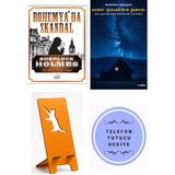 Nemesis Kitap Sherlock Holmes - Bohemya'da Skandal - Sir Arthur Conan Doyle + Kuzey Işıklarının Şarkısı + Telefon Tutucu