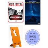 Nemesis Kitap Sherlock Holmes - Kızıl Dosya - Sir Arthur Conan Doyle + Kuzey Işıklarının Şarkısı + Telefon Tutucu
