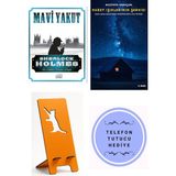 Nemesis Kitap Sherlock Holmes - Mavi Yakut - Sir Arthur Conan Doyle + Kuzey Işıklarının Şarkısı + Telefon Tutucu