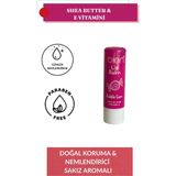 Nemlendirici Çocuk Dudak Bakım Kremi - Lip Balm Shea Butter & E Vitamini 4 Gr. - SAKIZ
