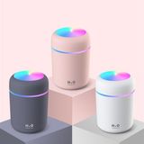 Nemlendirici H2O Humidifier Ortam Nemlendirici Işıklı Buhar Makinesi Aroma Difüzörlü Araç I�