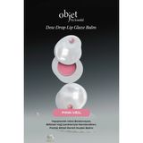 Nemlendirici, Parlak Bitişli Renkli Dudak Balmı Objet By Kundal Dew Drop Lip Glaze Balm (Pink Veil) - Pembe