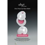 Nemlendirici Parlak Bitişli Renkli Dudak Balmı Objet by KUNDAL Dew Drop Lip Glaze Balm (Plum Mauve)