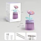 #Nemlendirici Şık Estetik Modern Dekorasyon Hava Ev Oda Usb Led Nemlendirici Çiçek Hava Nemlendirici
