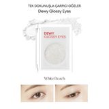 Nemli Bitiş ve Işıltılı Görünüm Sunan Göz Farı Dewy Glossy Eyes (White Beach)