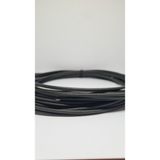 Nemma Deri 3mm Yuvarlak Gerçek Kösele Deri Ip-Sırım(10 Metre) - Haki