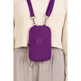 Nemo Bags Cüzdan, Telefonluk, Crinkle Su Geçirmez Kumaş, Çapraz Askılı Omuz Çantası, 18X11CM - Mor
