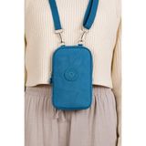 Nemo Bags Cüzdan, Telefonluk, Crinkle Su Geçirmez Kumaş, Çapraz Askılı Omuz Çantası, 18X11CM - Turkuaz