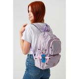 Nemo Bags Koyu Sarı Sırt Çantası Okul Çantası Laptop ve Seyahat Çantası Su Geçirmez Spor Çanta - Lila
