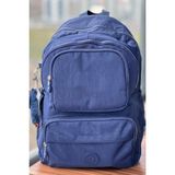 Nemo Bags Lacivert Sırt Çantası Okul Çantası Laptop ve Seyahat Çantası Su Geçirmez Spor Çanta - Mavi