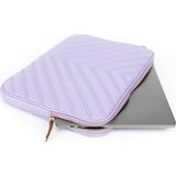 Nemo Bags Laptop Tablet V Kılıflı 14 Inç Macbook Huawei Evrak Çantası Suni Deri - Lila