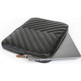 Nemo Bags Laptop Tablet V Kılıflı 14 Inç Macbook Huawei Evrak Çantası Suni Deri - Siyah