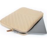 Nemo Bags Laptop Tablet V Kılıflı 14 Inç Macbook Huawei Evrak Çantası Suni Deri - Vizon