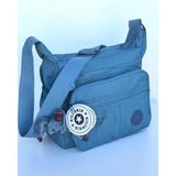 Nemo Bags Omuz Çantası Kadın Orta Boy Kipling Tarz Su Geçirmez Klinkır Askılı Postacı Çapraz Çanta - Turkuaz